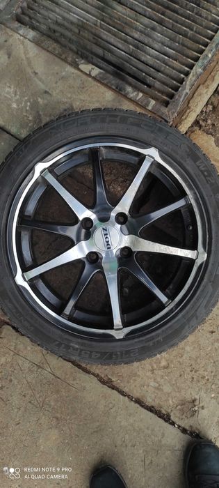 Продавам гуми с джанти подходящи за хонда