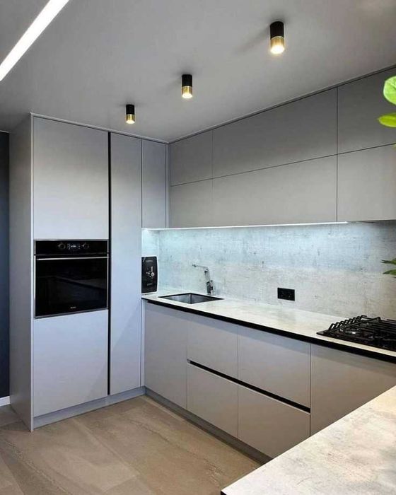 Дизайн Кухонный Гарнитур Кухня на Заказ Корпусный Мебель Столешница