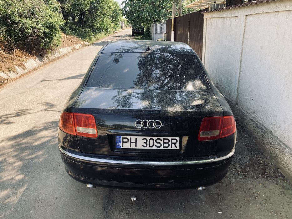 Dezmembrez Audi A8 d3 3.0 ASB/volan mahon/cutie/egr/usi/capotă/STOPURI/motor/faruri bi-xenon/aripi/perne/turbo/convertizor/statie bose/oglinzi/trager