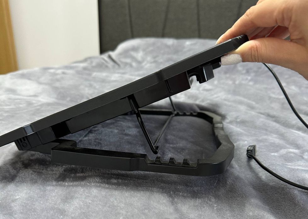 Suport pentru laptop Tellur, cu ventilatoare