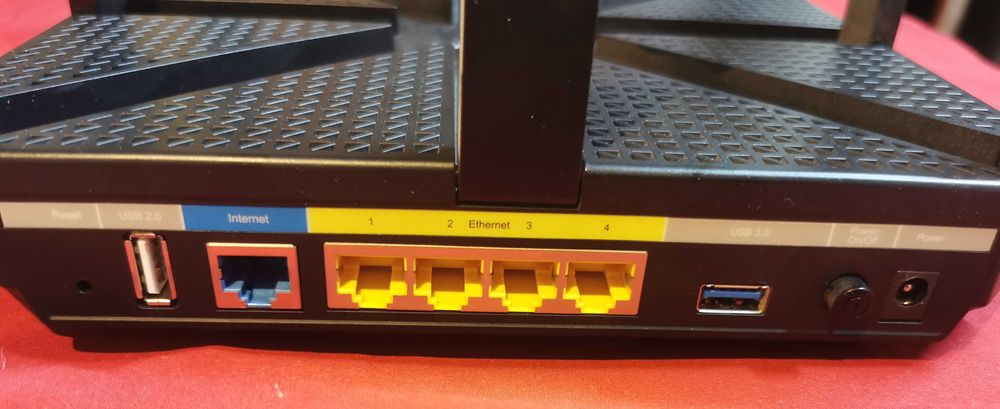 Router wireless TP-Link Archer C5400, mu-mimo tri-band gigabit usb