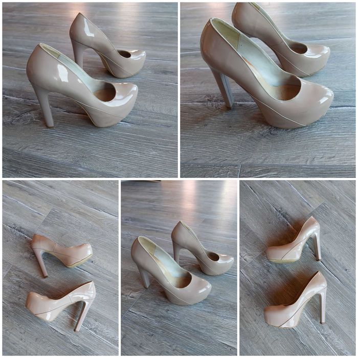 Încălțăminte dama din piele naturală, mărimea 36,37