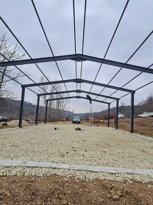 Vand structura metalica sau hala completa 8m x 20m