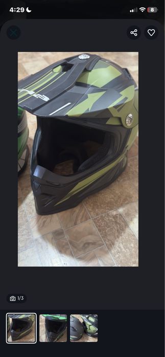 продам кросс шлем