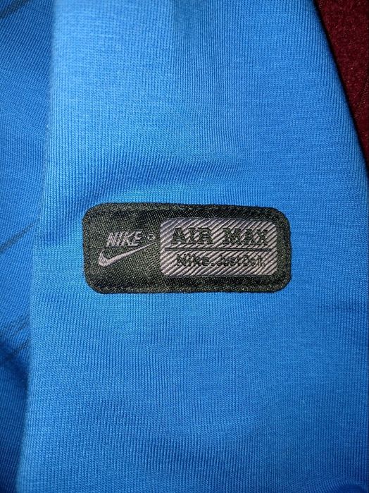 Мужской синий свитшот от бренда "Nike" из коллекции Air.