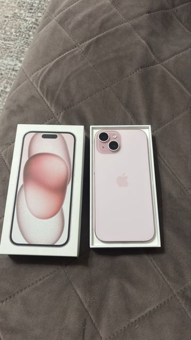 Продам айфон 15 в розовом цвете