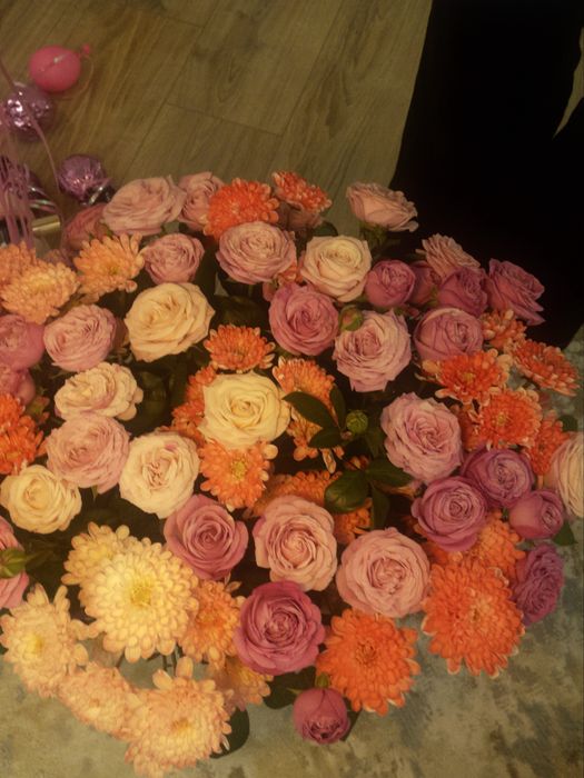 Большой букет цветов