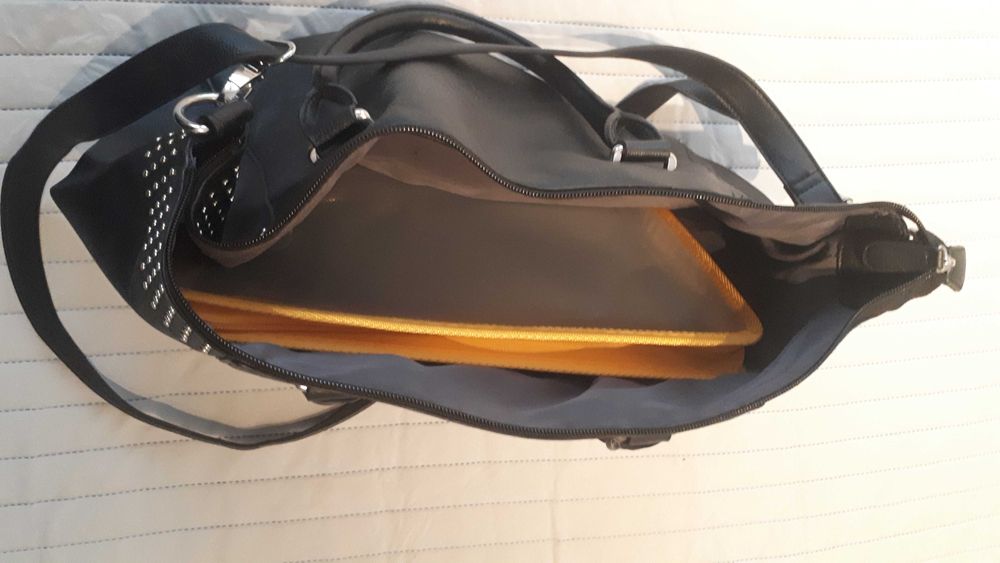 Черна дамска чанта Кларкс