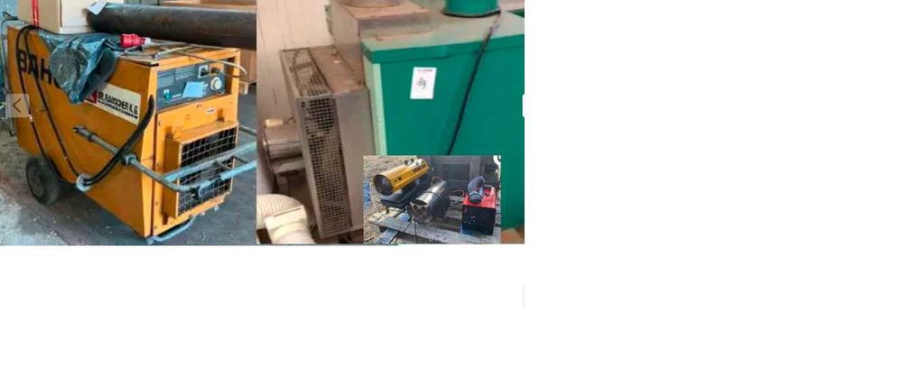 Incalzitor pe CLU  pentru hale  BAHCO 080