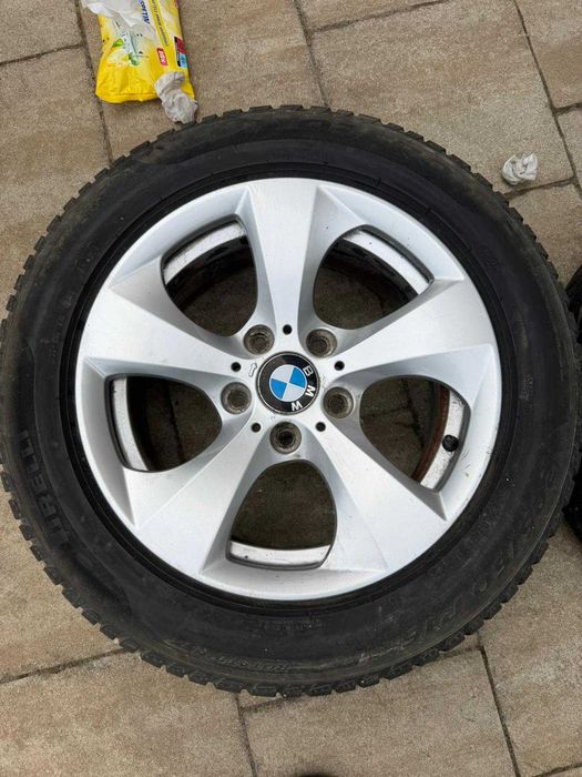 Set 4 Jante OEM BMW Styling 306 + Anvelope Iarnă Pirelli 205/60 R16 – F30 E90
