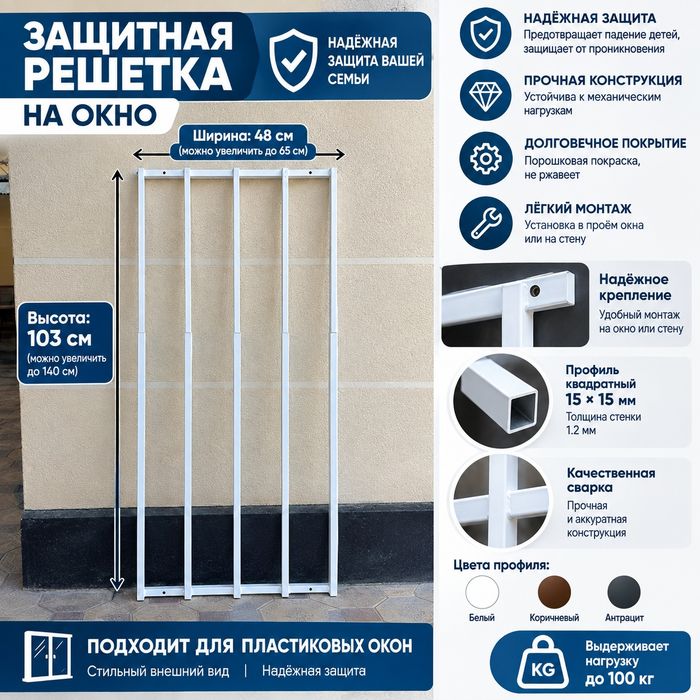 Решетка на окно Защитный решетки