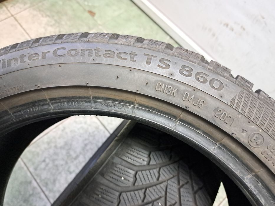 4 anvelope 195/45 R16 Continental cu profil 7.5 mm