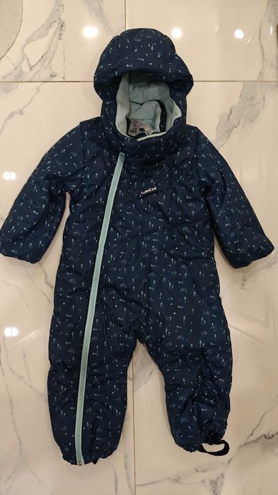 Непромокаеми детски/Бебешки ботуши  с подплата и космонавт Decathlon