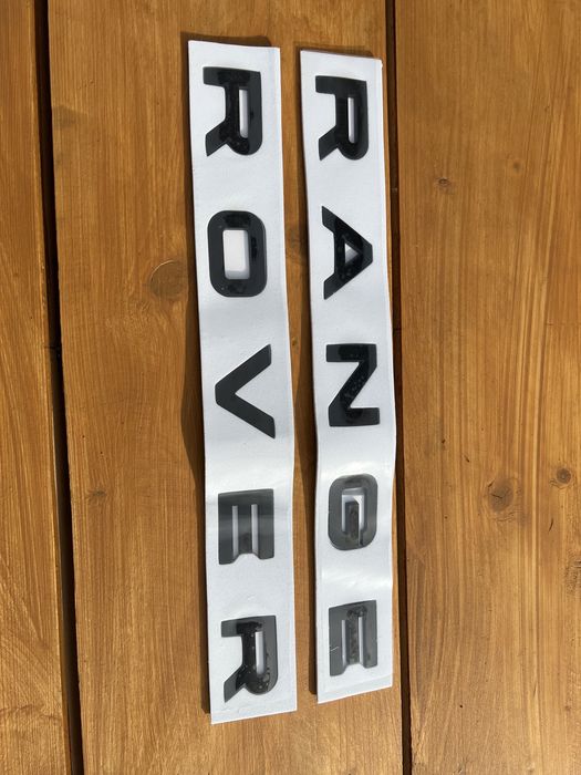 Set litere scris Land Rover Range Rover Sport emblema capota portbagai