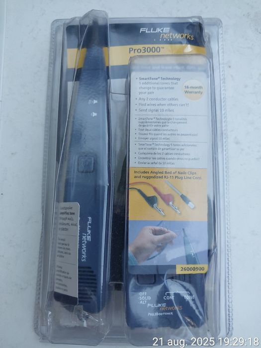 FLUKE/cabluri/cables tracker