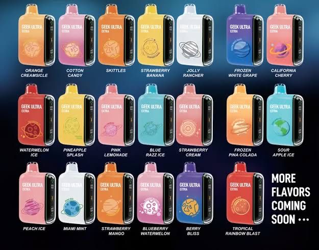 Vape Geek bar made in USA 30k puffs vozol gear