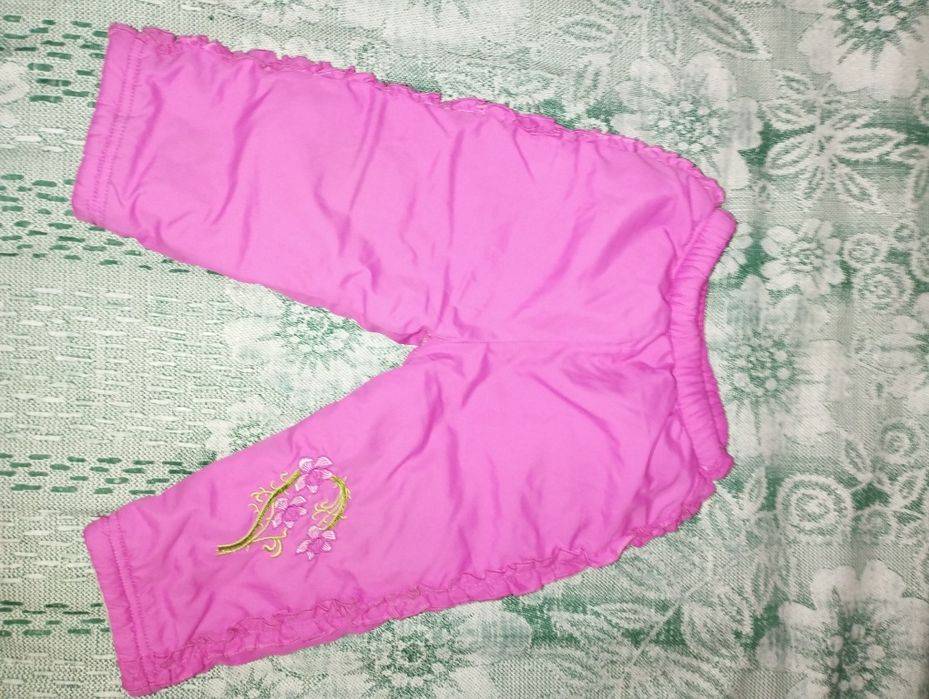 Детские зимние штаны на девочку