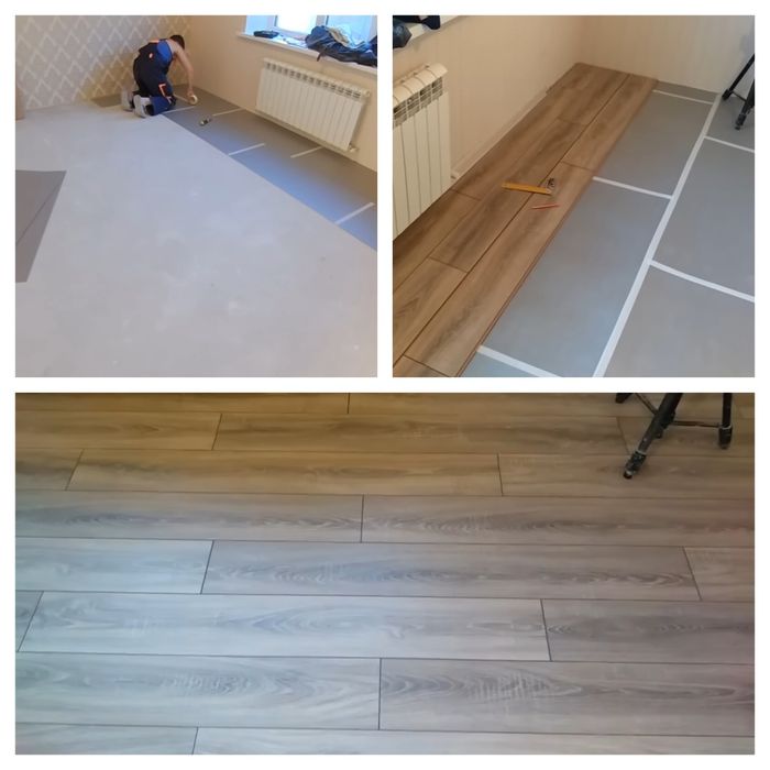 Укладка ламината от 1500