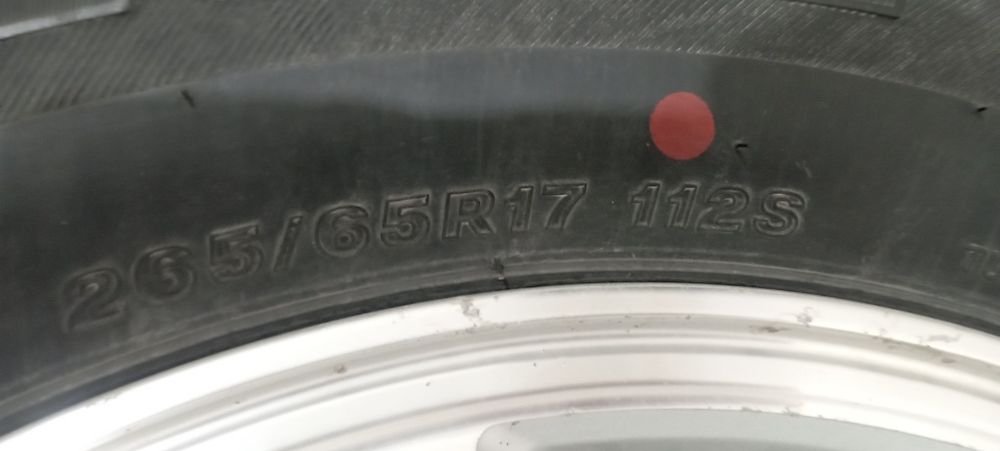 265 65 R17 запаска Прадо