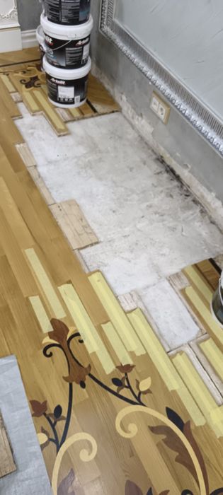 Реставрация паркетных полов, монтаж, паркет, ламинат, кварц - винил