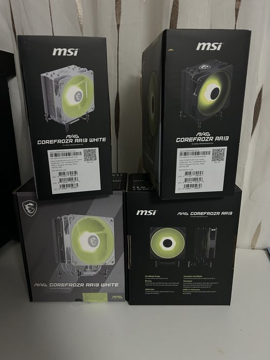 Coolere/ventilator/racire procesor MSI AMD si Intel ARGB noi