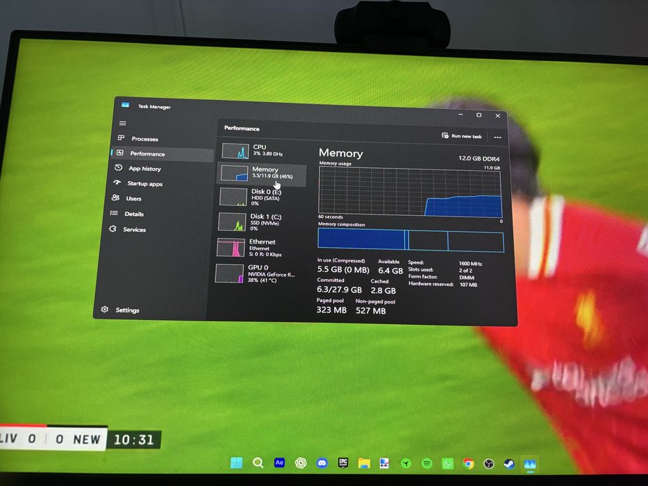 PC Gaming - Ryzen 5 4500 + RTX 3050 6GB