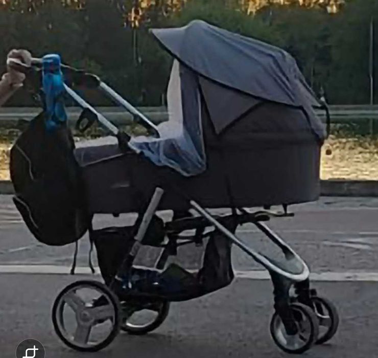 Комбинирана бебешка количка Cangaroo Noble 3в1