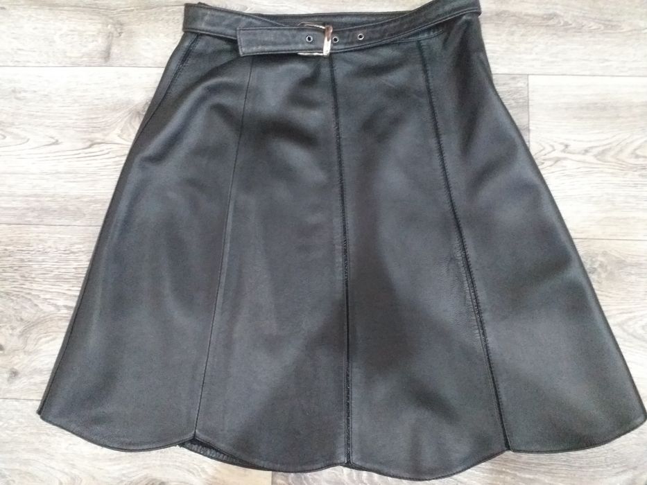 Кожанная нов. юбка