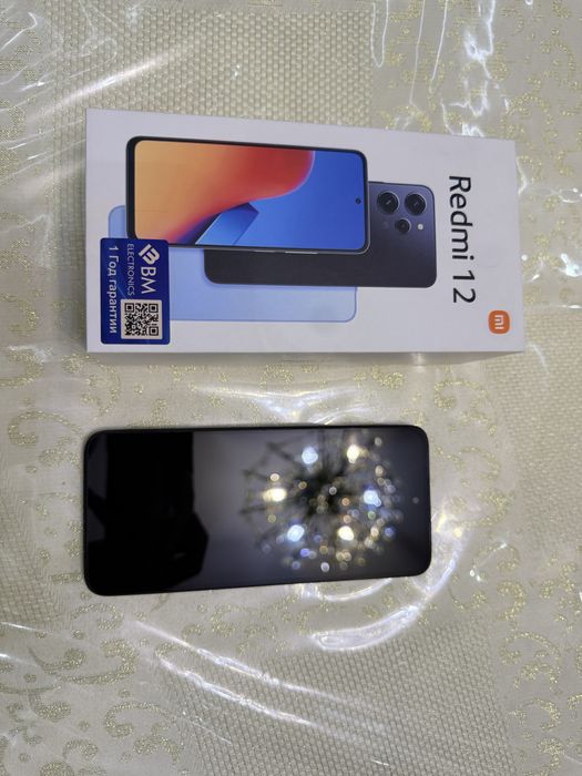 Redmi 12 , karopka dakument bor , ideal xolatda