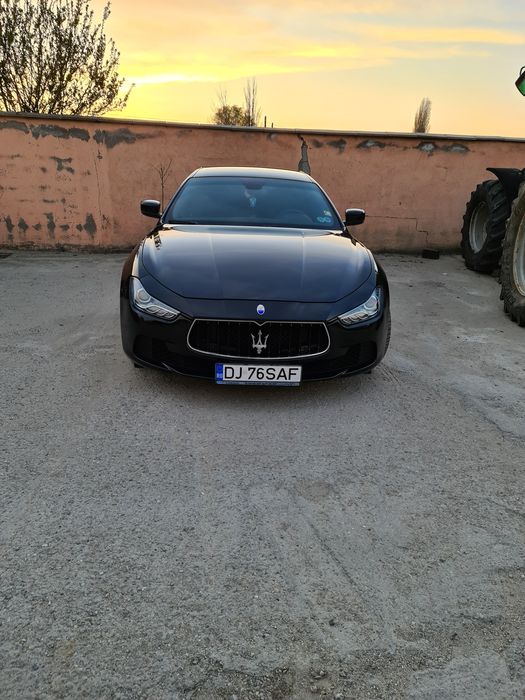 Maserati Ghibli fab 2016 cu  77000 km carte servis la zi