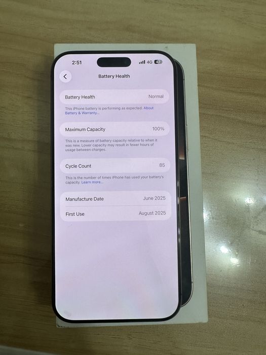 iPhone 16 Pro Max 256 gb