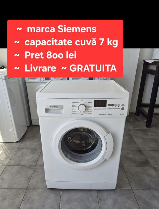 Masini de spalat rufe automate import Germania.  C710