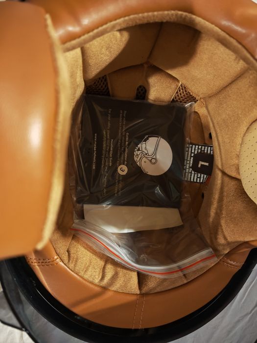 Чисто нова ретро каска Marco Crasie – размер L, с оригинална кутия