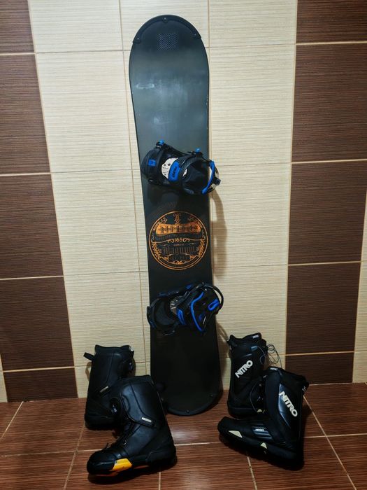 Placa snowboard Nitro  Magnum Tone Wide 165cm-boots