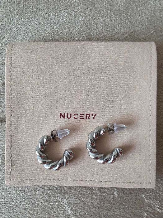 Сребърни обеци NUCERY