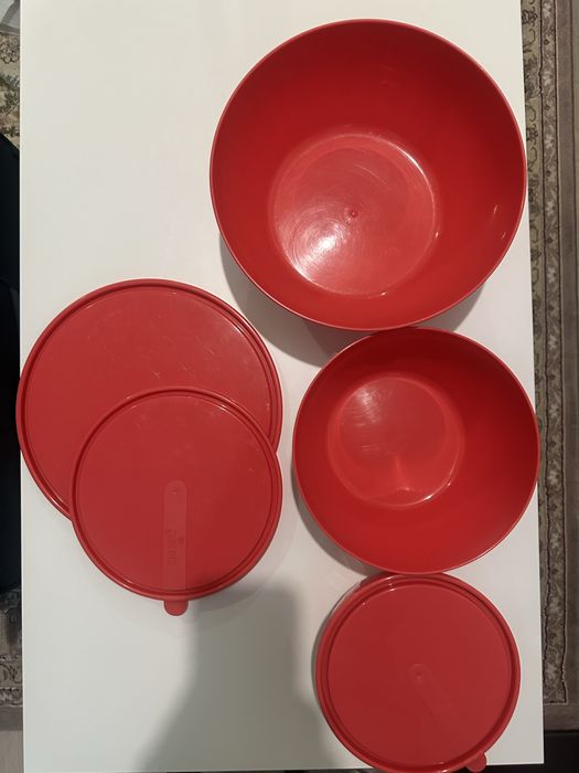 3 размеров платиковые чаши