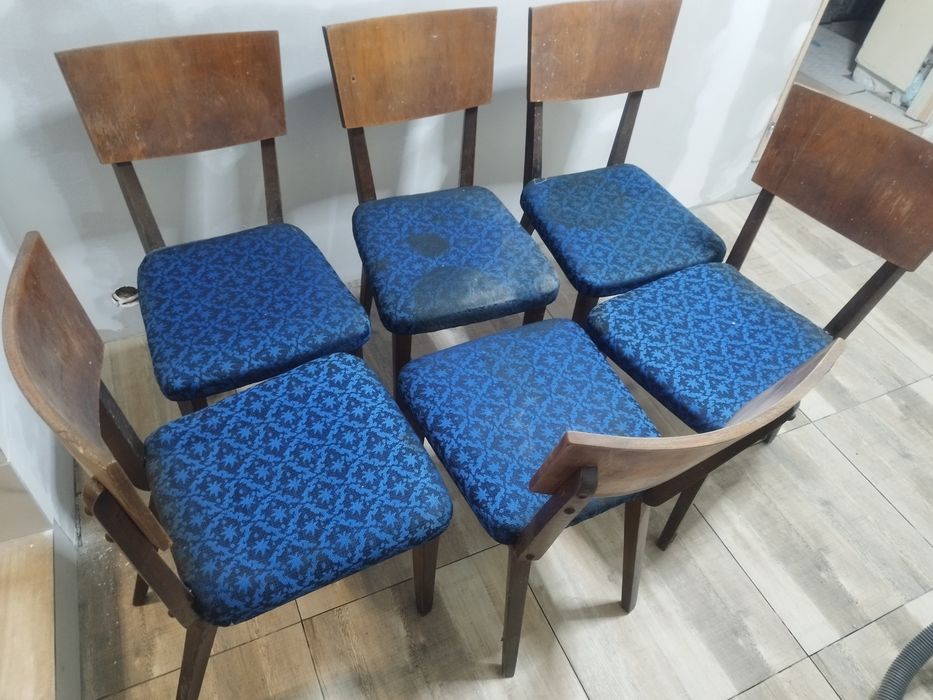 6бр. Дървени столове