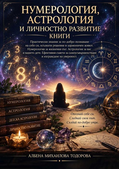 Нумерология, астрология и личностно развитие – книги | Албена Михаилова Тодорова