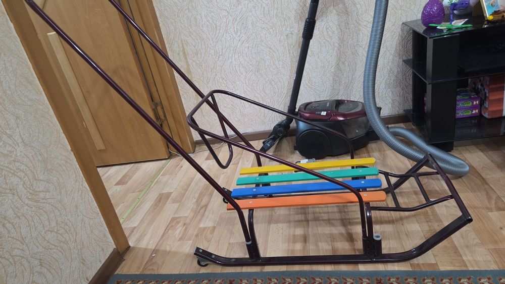 Санки на колесах