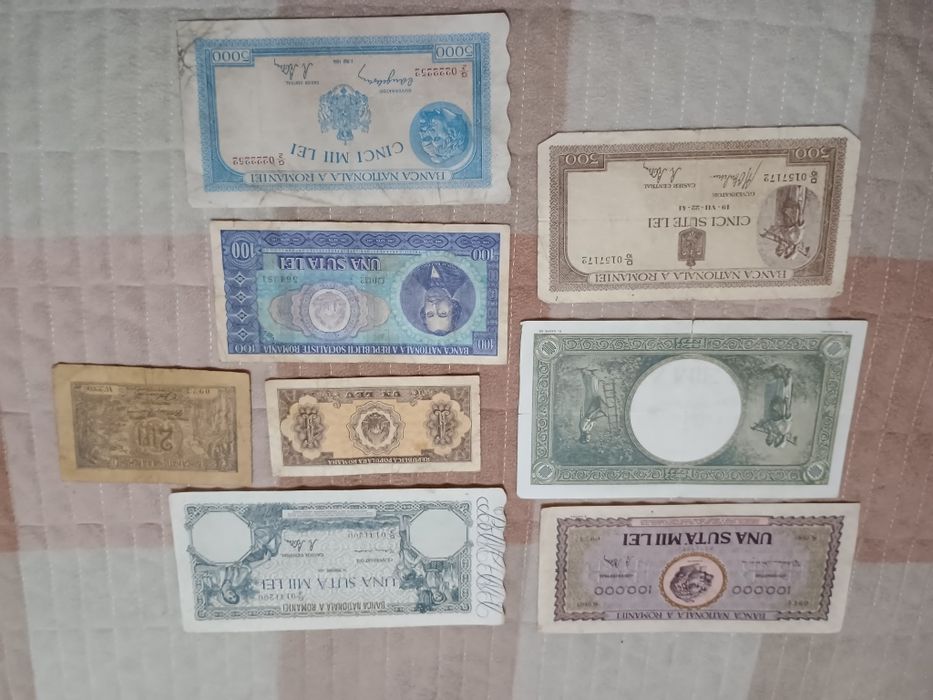 Bancnote vechi de colecție