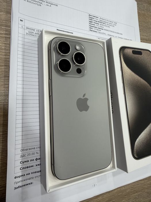 I Phone 15 Pro като нов
