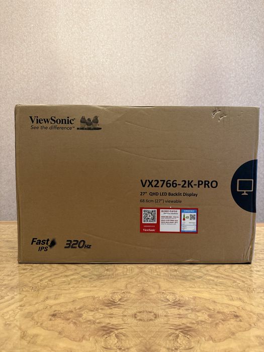 ViewSonic VX2766-2k-PRO Gaming monitor 320hz