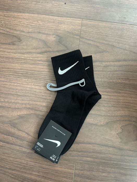 Nike șosete crew – negre/albe – noi, cu etichetă