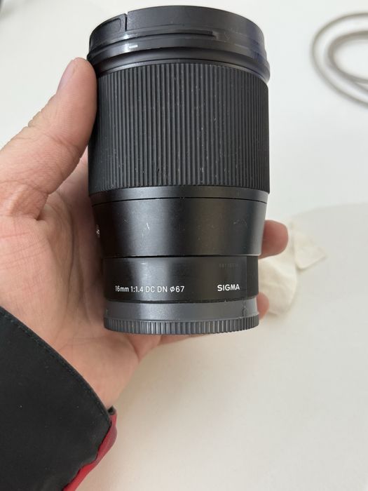 Sigma 16mm f1.4 e mount