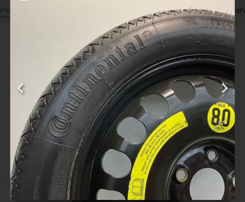 Roata rezerva SLIM Mercedes   R17