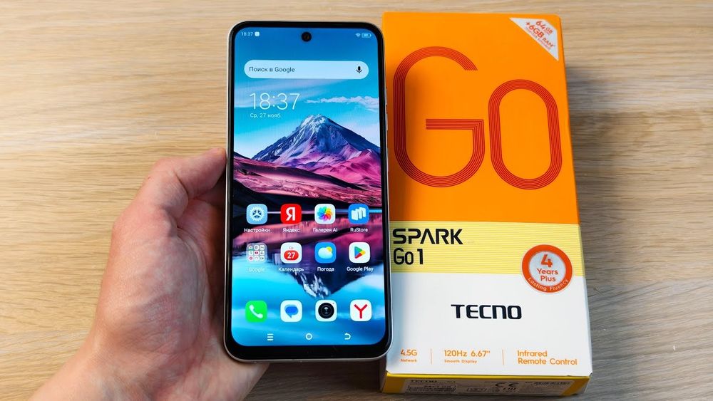 Telefon tekno Spark go 1