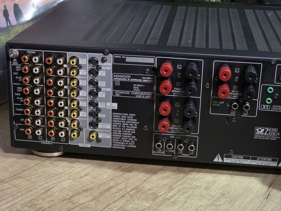 Amplificator KENWOOD KA-V8500, 2.0 hifi, 5.1  surround, 16 kg