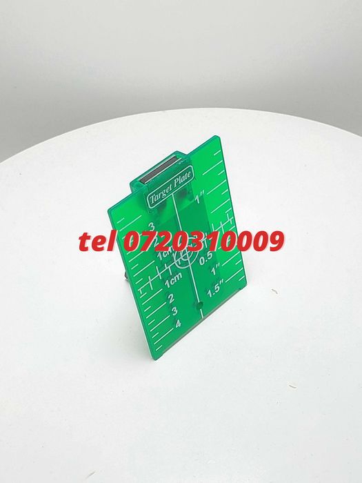 Placa Tinta Pentru Nivele Laser Plastic Verde Neo