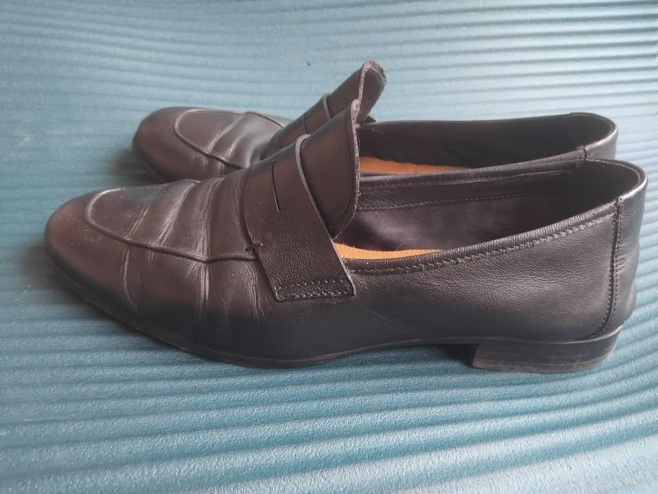 ZARA оригинални мъжки обувки естествена кожа, номер 40