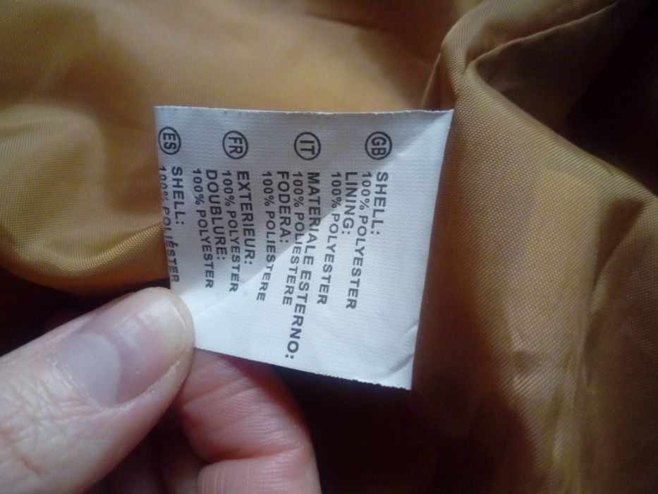 Топло зимно Яке с памучна качулка, размер S-М